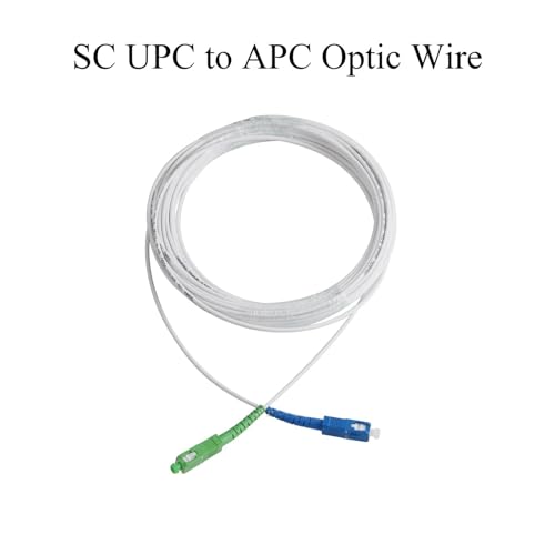 LNWZVMZFV UPC SC auf APC SC Glasfaser Singlemode Innenverlängerungskabel Simplex-Konverter Patchkabel(20 meter) von LNWZVMZFV