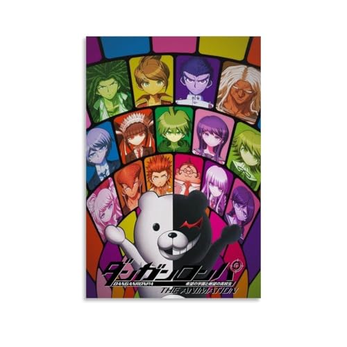LNXEJAKT Danganronpa Anime Tvshow Poster Dekorative Malerei Leinwand Wandkunst Wohnzimmer Poster Schlafzimmer Malerei,Wandkunst Bilddruck Moderne Familienzimmer Dekor 16x24inch(40x60cm) von LNXEJAKT