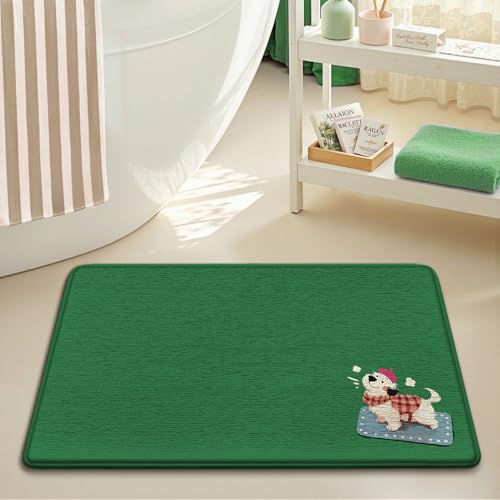 Badezimmermatte Grünes Tiere Muster Bath Mat Mikrofaser Badmatte Langlebig Badezimmerteppich Rutschfest Badematte Schnelltrocknend Duschvorleger Verdicken Badvorleger Waschbar Badezimmermatten 50x80cm Badezimmermatte Grünes Tiere Muster Bath Mat Mikrofaser Badmatte Langlebig Badezimmerteppich Rutschfest Badematte Schnelltrocknend Duschvorleger Verdicken Badvorleger Waschbar Badezimmermatten 50x80cm von LNXSESN