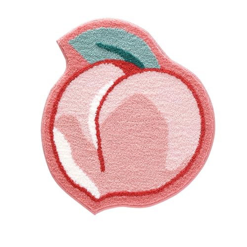 Badezimmermatte Rosa Pfirsich Bath Mat Mikrofaser Badmatte Waschbar Badezimmerteppich rutschfest Badematte Schnelltrocknend Badezimmermatten Verdicken Badmatten Badvorleger 50x80cm Badezimmermatte Rosa Pfirsich Bath Mat Mikrofaser Badmatte Waschbar Badezimmerteppich rutschfest Badematte Schnelltrocknend Badezimmermatten Verdicken Badmatten Badvorleger 50x80cm von LNXSESN