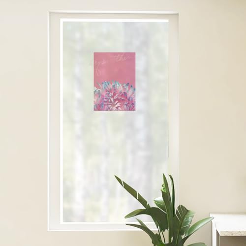 Fensterfolie Rosa Chrysantheme Milchglasfolie Fensterfolie Milchglas Selbstklebend Fensterfolie Sichtschutz Blickdicht Fenster Sichtschutzfolie Folie für Fenster Fensterfolie Bad 60x116cm/1 Pcs Fensterfolie Rosa Chrysantheme Milchglasfolie Fensterfolie Milchglas Selbstklebend Fensterfolie Sichtschutz Blickdicht Fenster Sichtschutzfolie Folie für Fenster Fensterfolie Bad 60x116cm/1 Pcs von LNXSESN