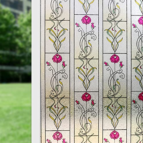 Fensterfolie Rosa Gelb Rosa Sichtschutzfolie Fenster Klebstofffrei Fensterfolie Blickdicht Milchglasfolie Selbstklebend Fenster Fensterfolie Selbsthaftend Folie Fenster Sichtschutz 60x200cm Fensterfolie Rosa Gelb Rosa Sichtschutzfolie Fenster Klebstofffrei Fensterfolie Blickdicht Milchglasfolie Selbstklebend Fenster Fensterfolie Selbsthaftend Folie Fenster Sichtschutz 60x200cm von LNXSESN