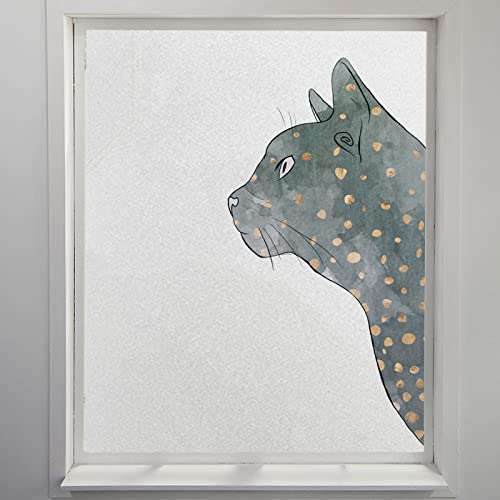 Fensterfolie Tier Katze Sichtschutzfolie Fenster Klebstofffrei Fensterfolie Blickdicht Milchglasfolie Selbstklebend Fenster Fensterfolie Selbsthaftend Folie Fenster Sichtschutz 60x200cm Fensterfolie Tier Katze Sichtschutzfolie Fenster Klebstofffrei Fensterfolie Blickdicht Milchglasfolie Selbstklebend Fenster Fensterfolie Selbsthaftend Folie Fenster Sichtschutz 60x200cm von LNXSESN