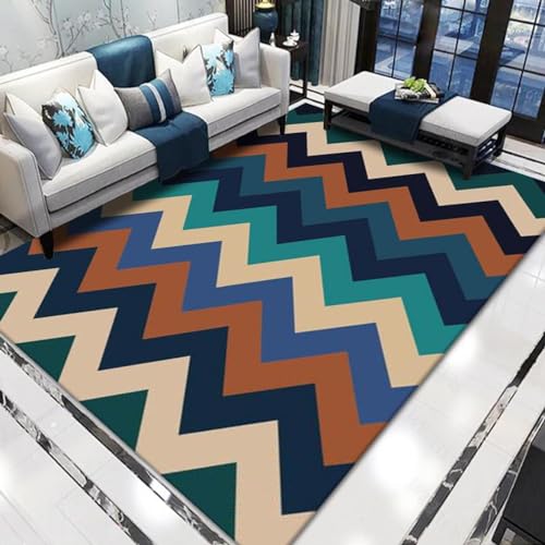 Fußmatte Beige Blau Grün Carpet Rugs for Living Room Polyester Fussmatte Aussen Fußmatte Außen Innen Waschbar Outdoor Teppich Wohnzimmer Schmutzfangmatte Fusmatte Fußmatten Haustür 50x80cm Fußmatte Beige Blau Grün Carpet Rugs for Living Room Polyester Fussmatte Aussen Fußmatte Außen Innen Waschbar Outdoor Teppich Wohnzimmer Schmutzfangmatte Fusmatte Fußmatten Haustür 50x80cm von LNXSESN