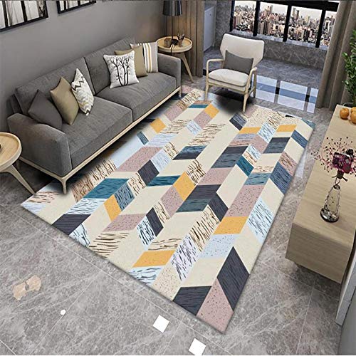 Fußmatte Beige Orange Blau Carpet Rugs for Living Room Polyester Fussmatte Aussen Fußmatte Außen Innen Waschbar Outdoor Teppich Wohnzimmer Schmutzfangmatte Fusmatte Fußmatten Haustür 50x80cm Fußmatte Beige Orange Blau Carpet Rugs for Living Room Polyester Fussmatte Aussen Fußmatte Außen Innen Waschbar Outdoor Teppich Wohnzimmer Schmutzfangmatte Fusmatte Fußmatten Haustür 50x80cm von LNXSESN