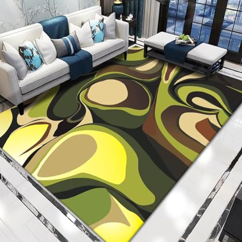 Fußmatte Braun Avocado Grün Carpet Rugs for Living Room Polyester Fussmatte Aussen Fußmatte Außen Innen Waschbar Outdoor Teppich Wohnzimmer Schmutzfangmatte Fusmatte Fußmatten Haustür 120x160cm Fußmatte Braun Avocado Grün Carpet Rugs for Living Room Polyester Fussmatte Aussen Fußmatte Außen Innen Waschbar Outdoor Teppich Wohnzimmer Schmutzfangmatte Fusmatte Fußmatten Haustür 120x160cm von LNXSESN