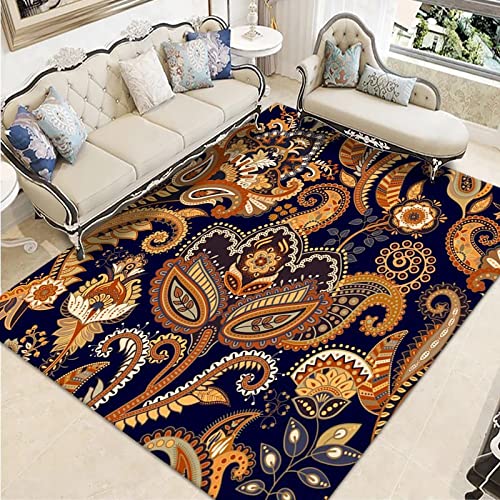Fußmatte Braun Dunkelviolett Carpet Rugs for Living Room Polyester Fussmatte Aussen Fußmatte Außen Innen Waschbar Outdoor Teppich Wohnzimmer Schmutzfangmatte Fusmatte Fußmatten Haustür 50x80cm von LNXSESN