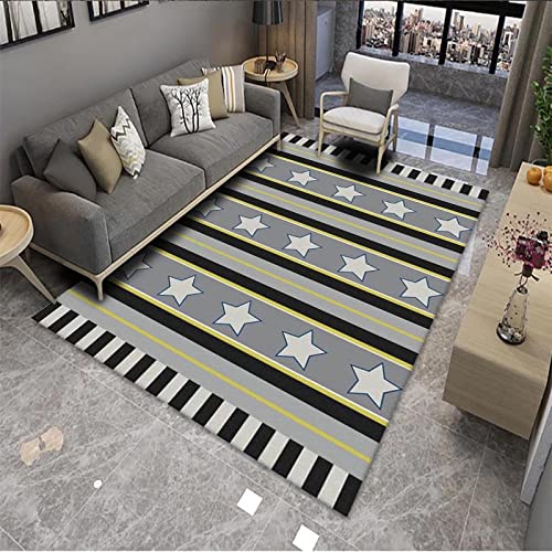 Fußmatte Gelber Stern Schwarz Carpet Rugs for Living Room Polyester Fussmatte Aussen Fußmatte Außen Innen Waschbar Outdoor Teppich Wohnzimmer Schmutzfangmatte Fusmatte Fußmatten Haustür 150x200cm Fußmatte Gelber Stern Schwarz Carpet Rugs for Living Room Polyester Fussmatte Aussen Fußmatte Außen Innen Waschbar Outdoor Teppich Wohnzimmer Schmutzfangmatte Fusmatte Fußmatten Haustür 150x200cm von LNXSESN