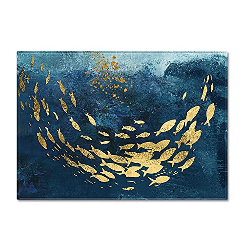 Fußmatte Goldblauer Fisch Fussmatte Aussen Polyester Fussmatte Innen Fußmatte Außen rutschfest Schmutzfangmatte Verdicken Teppich Wohnzimmer Waschbar Fußmatte Innen Fußabtreter 80x120cm Fußmatte Goldblauer Fisch Fussmatte Aussen Polyester Fussmatte Innen Fußmatte Außen rutschfest Schmutzfangmatte Verdicken Teppich Wohnzimmer Waschbar Fußmatte Innen Fußabtreter 80x120cm von LNXSESN