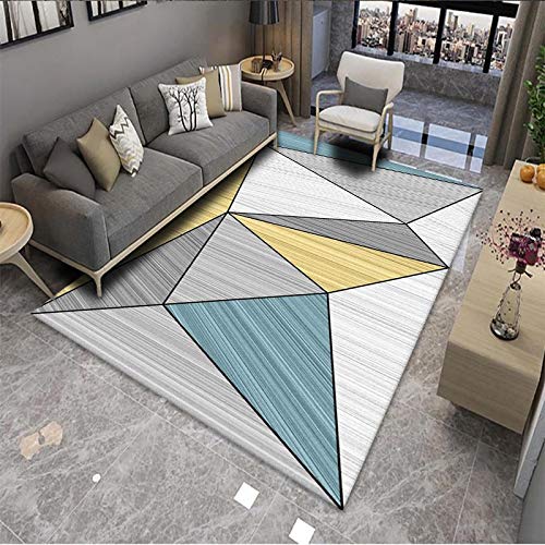 Fußmatte Grau Dreieck Blau Carpet Rugs for Living Room Polyester Fussmatte Aussen Fußmatte Außen Innen Waschbar Outdoor Teppich Wohnzimmer Schmutzfangmatte Fusmatte Fußmatten Haustür 150x200 Fußmatte Grau Dreieck Blau Carpet Rugs for Living Room Polyester Fussmatte Aussen Fußmatte Außen Innen Waschbar Outdoor Teppich Wohnzimmer Schmutzfangmatte Fusmatte Fußmatten Haustür 150x200 von LNXSESN