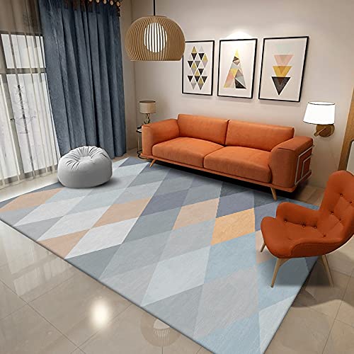 Fußmatte Orangeblaue Geometrie Carpet Rugs for Living Room Polyester Fussmatte Aussen Fußmatte Außen Innen Waschbar Outdoor Teppich Wohnzimmer Schmutzfangmatte Fusmatte Fußmatten Haustür 100x150cm Fußmatte Orangeblaue Geometrie Carpet Rugs for Living Room Polyester Fussmatte Aussen Fußmatte Außen Innen Waschbar Outdoor Teppich Wohnzimmer Schmutzfangmatte Fusmatte Fußmatten Haustür 100x150cm von LNXSESN