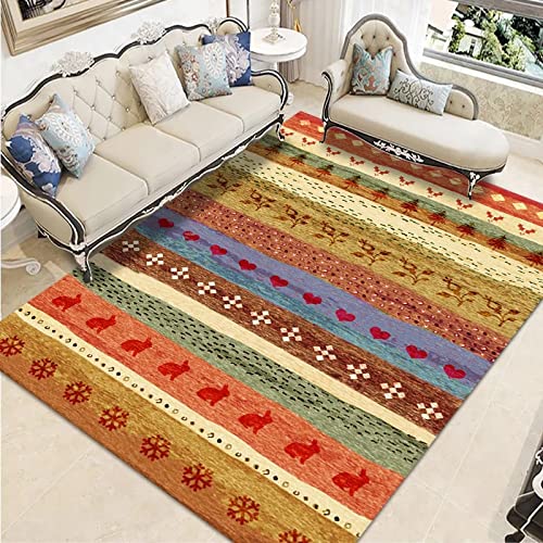Fußmatte Schneeflocke Herz Rugs for Living Room Polyester Fussmatte Aussen Fußmatte Außen Innen Waschbar Teppiche Wohnzimmer Fusmatte Schmutzfangmatte Fußmatten Haustür Verdicken Doormat 100x150cm von LNXSESN
