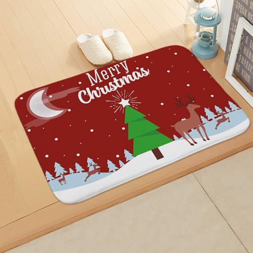 Fußmatte Weihnachtsbaum Tiere Rugs for Living Room Polyester Fussmatte Aussen Fußmatte Außen Innen Waschbar Teppiche Wohnzimmer Fusmatte Schmutzfangmatte Fußmatten Haustür Verdicken Doormat 50x80cm Fußmatte Weihnachtsbaum Tiere Rugs for Living Room Polyester Fussmatte Aussen Fußmatte Außen Innen Waschbar Teppiche Wohnzimmer Fusmatte Schmutzfangmatte Fußmatten Haustür Verdicken Doormat 50x80cm von LNXSESN