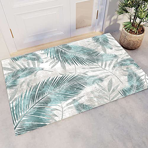 LNXSESN Fußmatte Türkis Federgrau Schmutzfangmatte Polyester Fußmatte Außen Verdicken Fussmatte Aussen rutschfest Fußmatten Dekontamination Türmatte Weich Fußabtreter Teppich 40x60cm LNXSESN Fußmatte Türkis Federgrau Schmutzfangmatte Polyester Fußmatte Außen Verdicken Fussmatte Aussen rutschfest Fußmatten Dekontamination Türmatte Weich Fußabtreter Teppich 40x60cm von LNXSESN