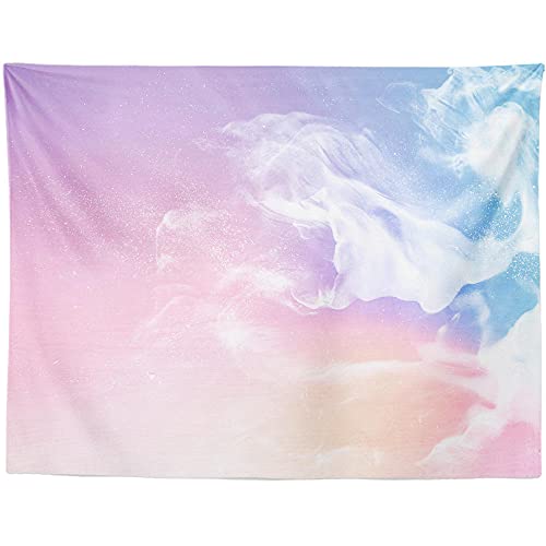 LNXSESN Wandteppich Rosa Wolke Weiß Wandtuch Polyester Deko Schlafzimmer Wandbehang Wanddeko Wohnzimmer Tapestry Aesthetic Room Decor Wand Zimmer Deko Aesthetic Wandteppiche 150x200cm LNXSESN Wandteppich Rosa Wolke Weiß Wandtuch Polyester Deko Schlafzimmer Wandbehang Wanddeko Wohnzimmer Tapestry Aesthetic Room Decor Wand Zimmer Deko Aesthetic Wandteppiche 150x200cm von LNXSESN