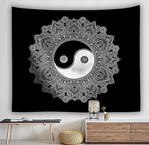 LNXSESN Wandteppich Yin-Yang-Tai-Chi Wandtuch Polyester Deko Schlafzimmer Wandbehang Wanddeko Wohnzimmer Tapestry Aesthetic Room Decor Wandteppiche Schlafsaal Deko Terrasse 75x100cm LNXSESN Wandteppich Yin-Yang-Tai-Chi Wandtuch Polyester Deko Schlafzimmer Wandbehang Wanddeko Wohnzimmer Tapestry Aesthetic Room Decor Wandteppiche Schlafsaal Deko Terrasse 75x100cm von LNXSESN
