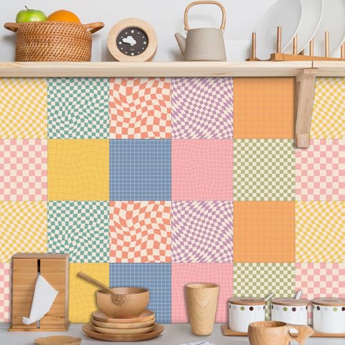 Mosaikfliesen Abstrakte Geometrie Selbstklebende Fliesen Küche PVC Fliesensticker Wasserdicht Klebefliesen Selbstklebend Fliesenaufkleber Boden Ölfest Tile Sticker Fliesen zum Kleben 15x15cm/10 Pcs Mosaikfliesen Abstrakte Geometrie Selbstklebende Fliesen Küche PVC Fliesensticker Wasserdicht Klebefliesen Selbstklebend Fliesenaufkleber Boden Ölfest Tile Sticker Fliesen zum Kleben 15x15cm/10 Pcs von LNXSESN