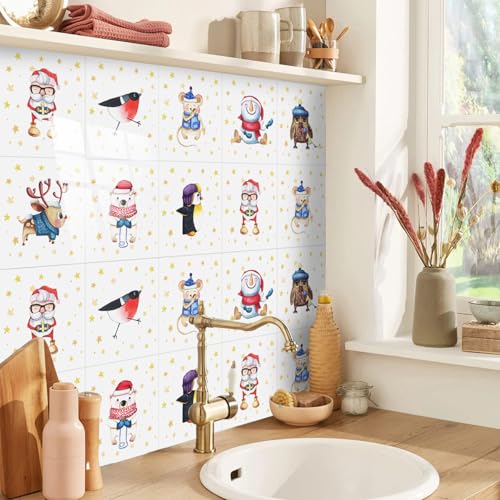 Mosaikfliesen Roter Stern Weihnachten Selbstklebende Fliesen Küche Pvc Klebefliesen Wasserdicht Tile Sticker Klebefliesen Küche Fliesen Zum Kleben Ölfest Fliesenaufkleber Fliesensticker 30x30cm/10 pcs Mosaikfliesen Roter Stern Weihnachten Selbstklebende Fliesen Küche Pvc Klebefliesen Wasserdicht Tile Sticker Klebefliesen Küche Fliesen Zum Kleben Ölfest Fliesenaufkleber Fliesensticker 30x30cm/10 pcs von LNXSESN