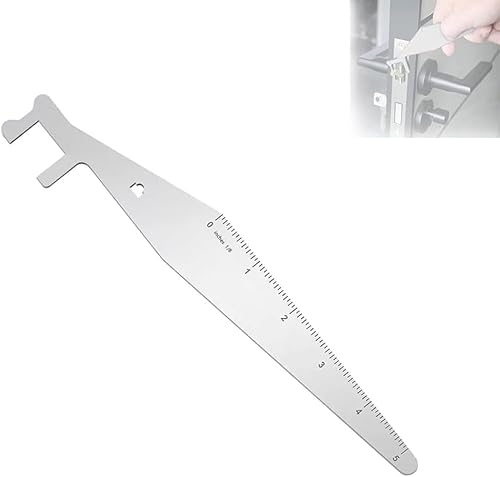 1Pc Silber FirePik Pro Lockpicking Fire Tool, Firefighter Tools,Firefighting Tools Hand Tools, Multipurpose Leverage Tool,Lock Picking Fire Tool for Firefighters,Vorhängeschlösser mit Schlüssel von LNYMZD