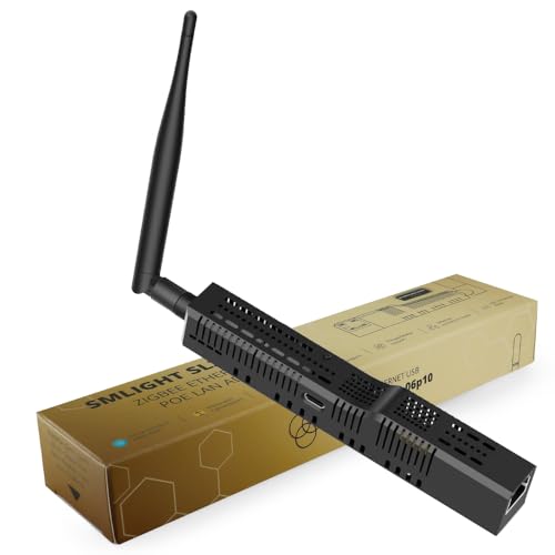 SMLIGHT SLZB-06P10 – EIN Zigbee 3.0-zu-Ethernet-, USB- und WiFi-Adapter mit PoE-Unterstützung, funktioniert mit Zigbee2MQTT, Home Assistant, ZHA von LOAMLIN