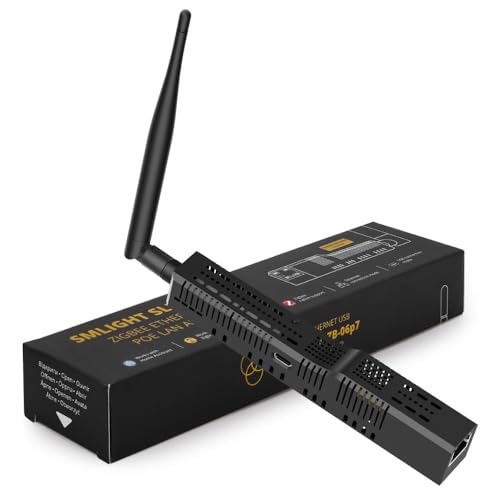 SMLIGHT SLZB-06p7 – Zigbee 3.0 zu Ethernet, USB und WiFi Gateway-Koordinator mit PoE, funktioniert mit Zigbee2MQTT, Home Assistant, ZHA SMLIGHT SLZB-06p7 – Zigbee 3.0 zu Ethernet, USB und WiFi Gateway-Koordinator mit PoE, funktioniert mit Zigbee2MQTT, Home Assistant, ZHA von LOAMLIN