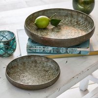Tablett 2er Set Birse von LOBERON