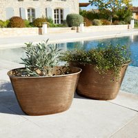 Übertopf 2er Set Rinalo von LOBERON