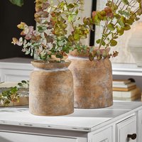 Vase 2er Set Fenlith von LOBERON