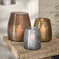 Windlicht 3er Set Uvenar von LOBERON