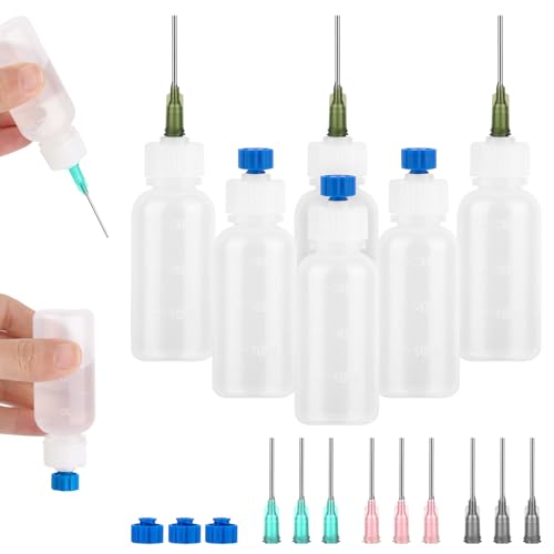 LOBVABA 24PCS Bottle Nadelflasche Nadelflaschen 30ml Set,Präzisionsspitzen Applikator flasche,Feine Spitze Leimapplikator,Nadelspitze Kleber Flasche Applikator,Nadelflaschen Applikator für DIY LOBVABA 24PCS Bottle Nadelflasche Nadelflaschen 30ml Set,Präzisionsspitzen Applikator flasche,Feine Spitze Leimapplikator,Nadelspitze Kleber Flasche Applikator,Nadelflaschen Applikator für DIY von LOBVABA