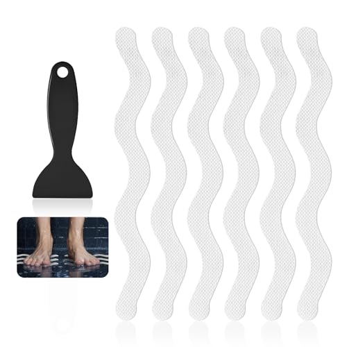 LOBVABA 24 Stück Anti-Rutsch Streifen für Badewanne & Dusche,Anti Rutsch Dusche,Anti Rutsch Pads Dusche,Anti Rutsch Badewanne,rutschfeste Badewannen-Aufkleber,Antirutsch Sticker für Badezimmer,Treppe LOBVABA 24 Stück Anti-Rutsch Streifen für Badewanne & Dusche,Anti Rutsch Dusche,Anti Rutsch Pads Dusche,Anti Rutsch Badewanne,rutschfeste Badewannen-Aufkleber,Antirutsch Sticker für Badezimmer,Treppe von LOBVABA