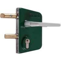 LCKX6060U2L6005VSZM Türschloss aus Applikationssperre grün ral 6005 - Schlüssel i - Achse 30 mm - Locinox von LOCINOX