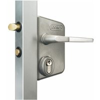 Schloss mit Zylinder Locinox für Vierkantprofil 30-40-50 mm - LCKX30 von LOCINOX