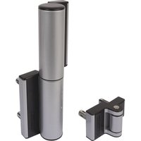 Selbstschließendes Türband Tiger, Aluminium silber eloxiert von LOCINOX