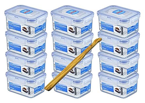 12 x LOCK &LOCK Dose 470 ml HPL 807 Luft- und Wasserdicht Geocaching Versteck by Lock and Lock von LocknLock