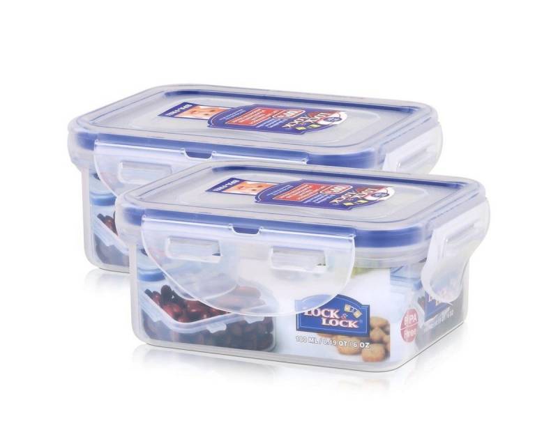 LOCK & LOCK Vorratsdose Lock&Lock HPL805 Vorratsdose 180ml - Luft und Wasserdicht - rechteckig, Kunststoff LOCK & LOCK Vorratsdose Lock&Lock HPL805 Vorratsdose 180ml - Luft und Wasserdicht - rechteckig, Kunststoff von LOCK & LOCK