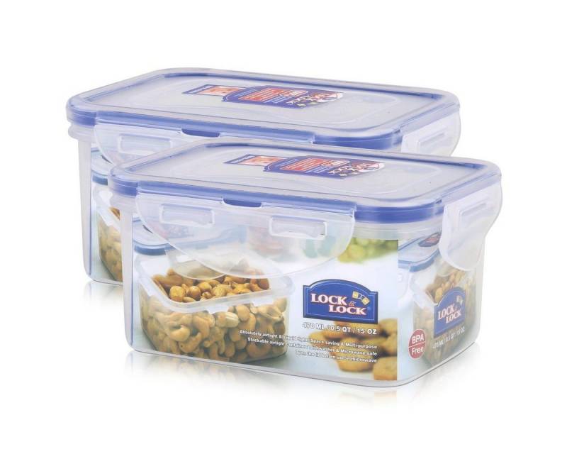 LOCK & LOCK Vorratsdose Lock&Lock HPL807 Vorratsdose 470ml - Luft und Wasserdicht - rechteckig, Kunststoff LOCK & LOCK Vorratsdose Lock&Lock HPL807 Vorratsdose 470ml - Luft und Wasserdicht - rechteckig, Kunststoff von LOCK & LOCK