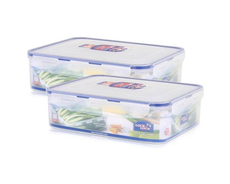 LOCK & LOCK Vorratsdose Lock&Lock HPL834 Multifunktionsbox 3,9L - Luft und Wasserdicht (2er Pa, Kunststoff LOCK & LOCK Vorratsdose Lock&Lock HPL834 Multifunktionsbox 3,9L - Luft und Wasserdicht (2er Pa, Kunststoff von LOCK & LOCK