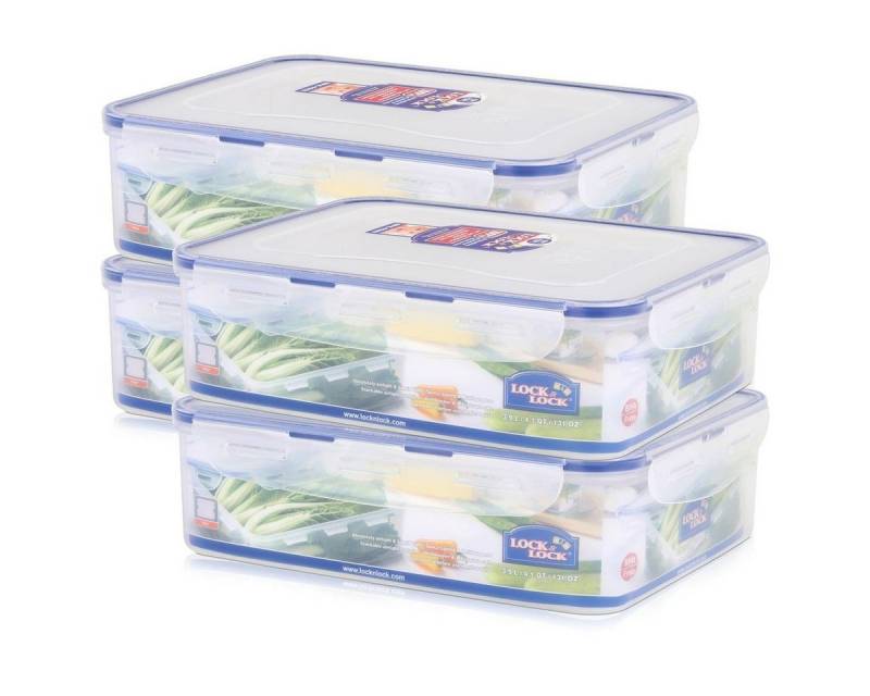 LOCK & LOCK Vorratsdose Lock&Lock HPL834 Multifunktionsbox 3,9L - Luft und Wasserdicht (4er Pa, Kunststoff LOCK & LOCK Vorratsdose Lock&Lock HPL834 Multifunktionsbox 3,9L - Luft und Wasserdicht (4er Pa, Kunststoff von LOCK & LOCK