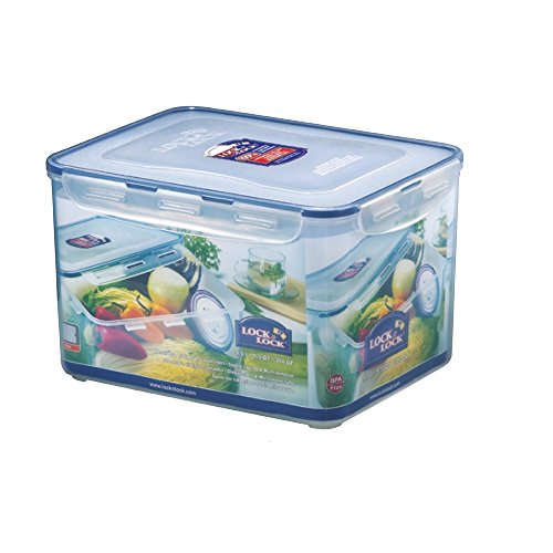 Lock & Lock HPL838 Rechteckige Behälter 9 l blau, transparent, lebensmittelecht von LocknLock