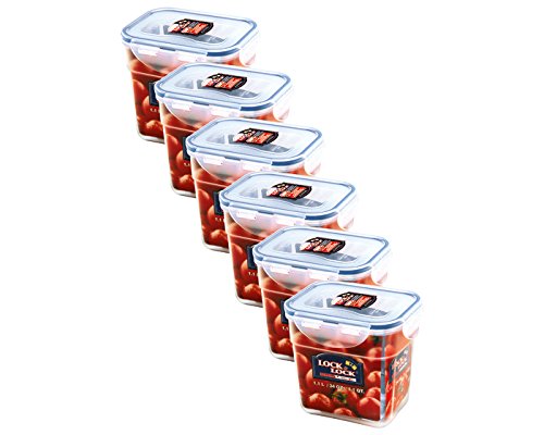 Vorratsdose | Gefrierdose | Frischhaltebox | 1,0 Liter | ineinander stapelbar | Lock&Lock HPL313-6er Set Vorratsdose | Gefrierdose | Frischhaltebox | 1,0 Liter | ineinander stapelbar | Lock&Lock HPL313-6er Set von LocknLock