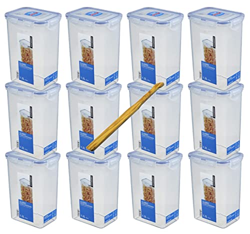 Set 12 TLG Lock&Lock HPL809 a 1.3 l & SeleXions Multifunktion Olivenholz Spachtel Set 12 TLG Lock&Lock HPL809 a 1.3 l & SeleXions Multifunktion Olivenholz Spachtel von LOCK
