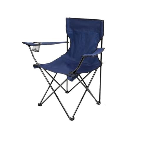 LOCKLGFMCZ 1 stücke Camping Klappstuhl Tasse Lagerung Und Tasche Durchführung Stuhl Angeln for Outdoor-Aktivitäten Klappstühle(Navy Blue) von LOCKLGFMCZ