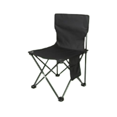 LOCKLGFMCZ 1PC Tragbarer Fshing Hocker Strandstuhl Camping Picknickstuhl Skizzenstuhl im Freien Faltbarer Angelbank Klappstühle(1pc black) von LOCKLGFMCZ