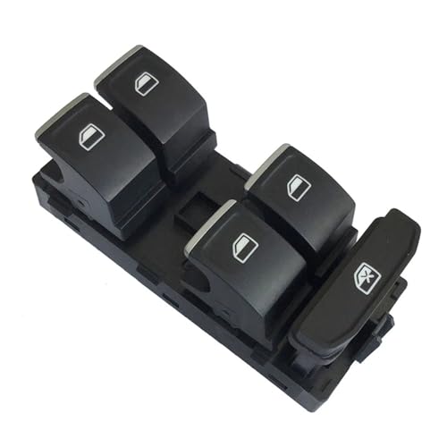 LOCKLGFMCZ 5G0959857D Auto Power Fensterheber Control Schalter fit for Vw Golf MK7 Passat B8 for Seat Leon Fahrzeug-Bedientasten von LOCKLGFMCZ