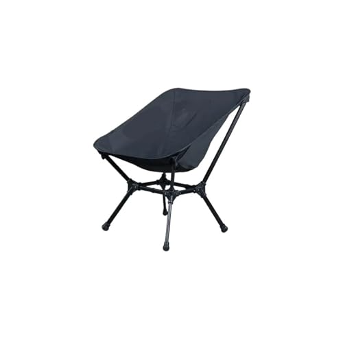LOCKLGFMCZ Aluminiumlegierung Hochlehner Moon Chair Camping Klappstuhl Quadratisch Frei Liege Vergrößert Klappstühle(Chair Dark Night (w) von LOCKLGFMCZ