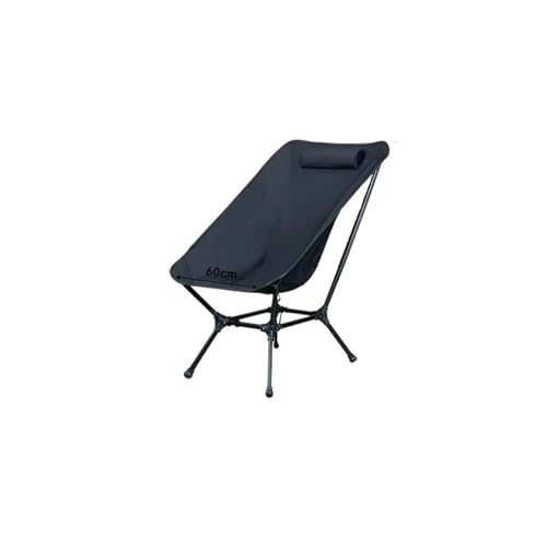 LOCKLGFMCZ Aluminiumlegierung Hochlehner Moon Chair Camping Klappstuhl Quadratisch Frei Liege Vergrößert Klappstühle(Recliner Dark Night) von LOCKLGFMCZ