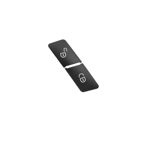 LOCKLGFMCZ Auto-Innentürschloss Entriegelungsöffnungsschalterknopf Passend for Mercedes Fit for Benz C GLK 204 E-Klasse W212 W207 GL ML GLE GLS W166 W463 W156 Fahrzeug-Bedientasten(Black Left) von LOCKLGFMCZ