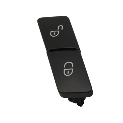 LOCKLGFMCZ Auto Türschlossschalterknopf Links Rechts Ersatz Passend for Benz ABCE GLK-Klasse W204 W212 X204 ML GL GLE GLS W166 W463 W156 W176 Fahrzeug-Bedientasten(Black Left) von LOCKLGFMCZ
