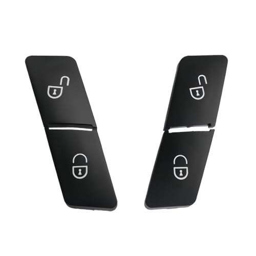 LOCKLGFMCZ Auto Türschlossschalterknopf Links rechts Ersatz passend for Benz ABCE GLK-Klasse W204 W212 X204 ML GL GLE GLS W166 W463 W156 W176 Fahrzeug-Bedientasten(1pair) von LOCKLGFMCZ